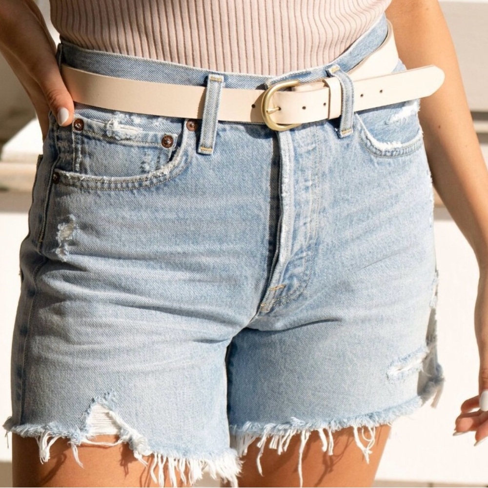 Nisolo bone color belt